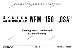 WFM OSA M50 KATALOG CZĘŚCI ZAMIENNYCH