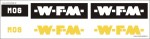 WFM M06 - zestaw naklejek