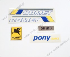 MOTORYNKA PONY 50M3 ZESTAW